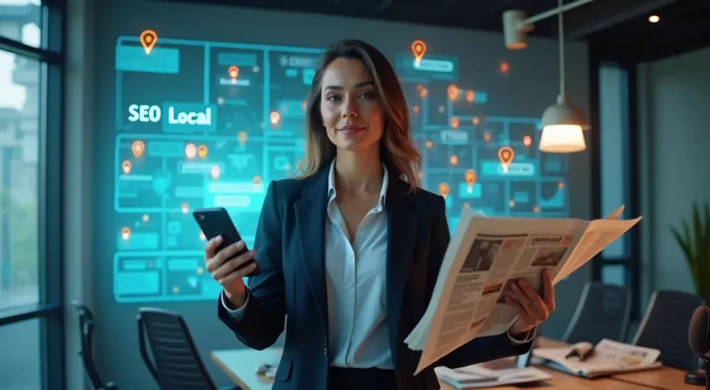 SEO local versus marketing tradicional: qual realmente traz clientes com carteira na mão?