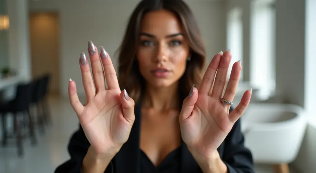 Unha em gel com glitter ou esmalte brilhante: qual realmente vale seu dinheiro?