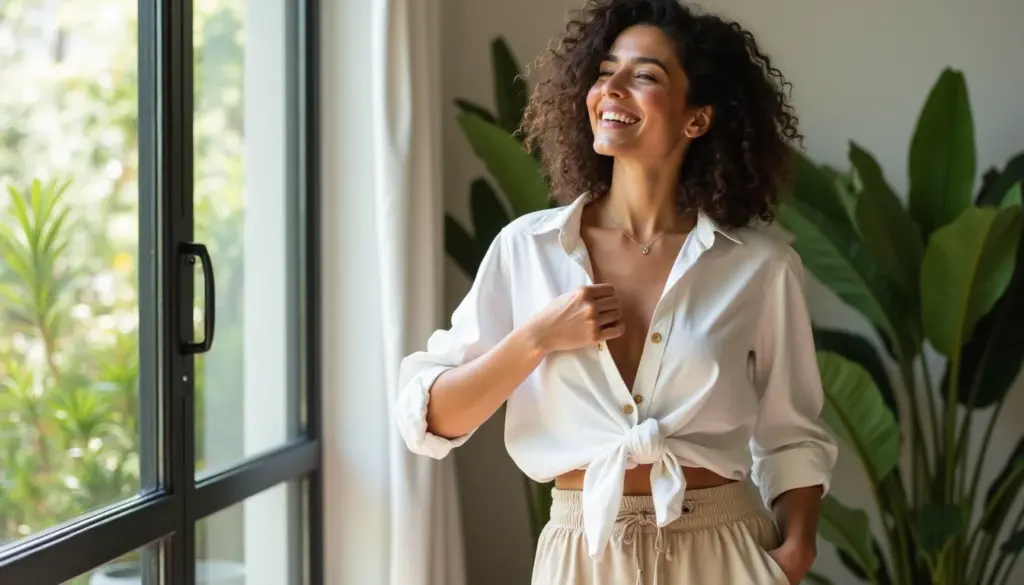 Como usar calça jogger de tecido fino e não errar no look