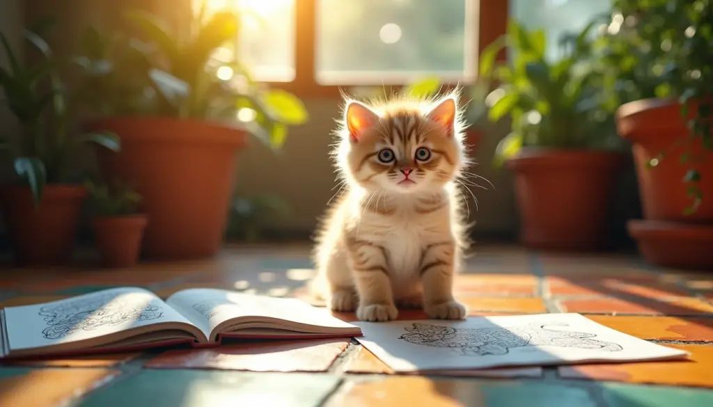 47 ideias de gatinho fofo desenho para colorir e arrasar