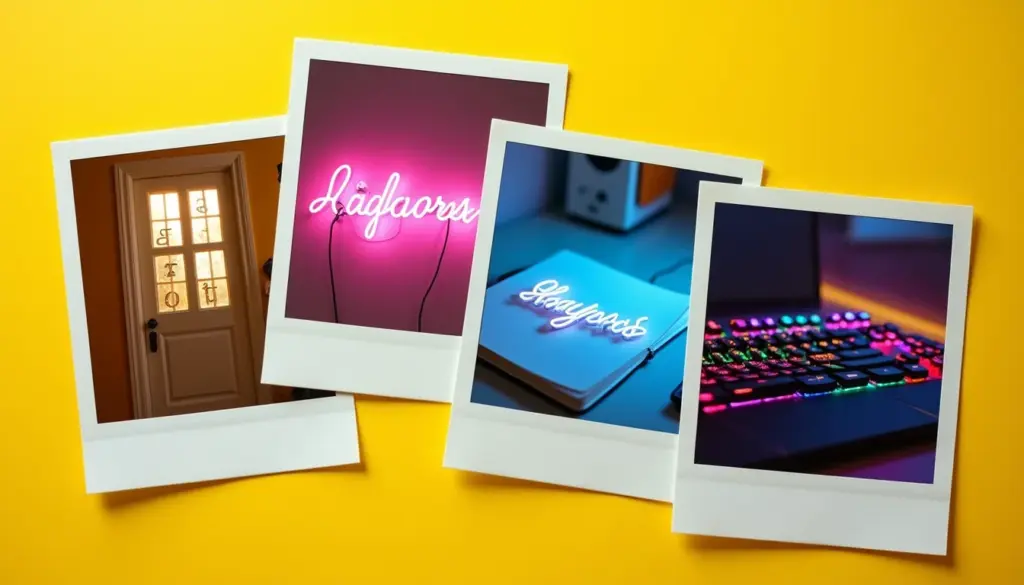 51 Ideias de Nomes Decorados Para Usar Online e na Decoração Física