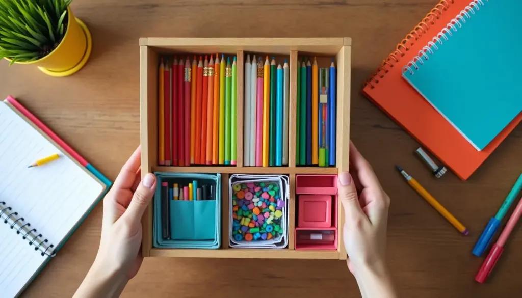 Organização De Material Escolar Na Escrivaninha: 8 Passos Práticos