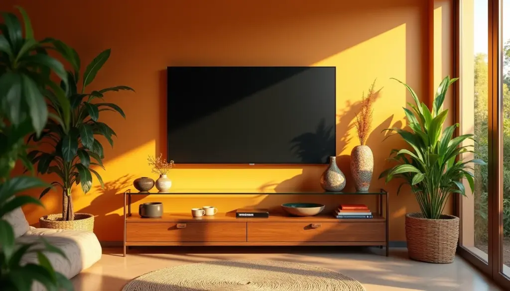 38 Ideias de Prateleira de Vidro para Sala de TV que Transformam